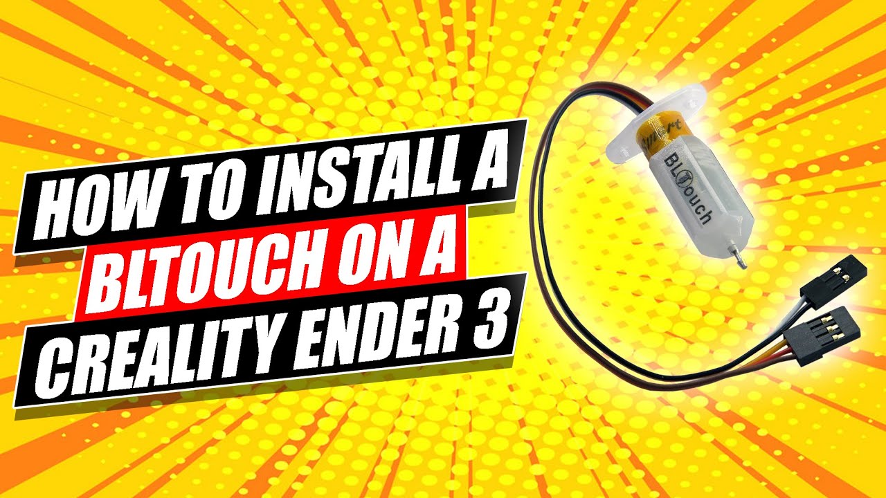 Creality Ender 3 (Pro) & BLTouch: How to Install It
