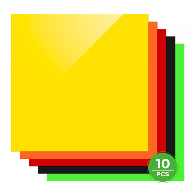 Kit d’essai de plaques acryliques xTool de 3 mm (1/8") (10 pièces)