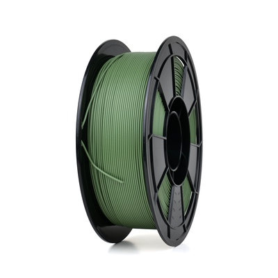 Vert foncé - Filament PLA+ mat fabriqué au Canada - 1,75 mm, 1 kg