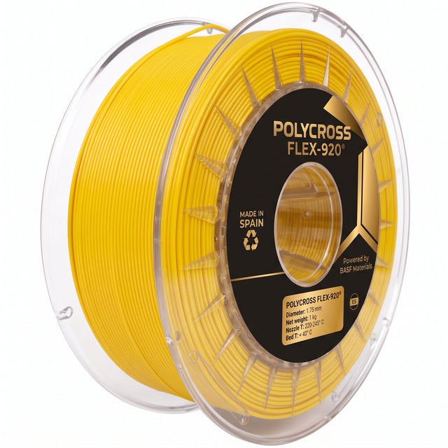 Yellow - Sakata Flex-920 Filament - 1.75mm, 1kg Sakata