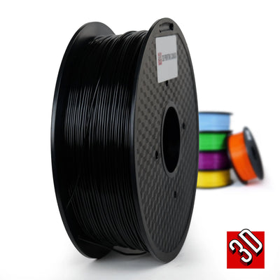 Black - Standard ASA Filament - 1.75mm, 1kg (Copy) 3D Printing Canada
