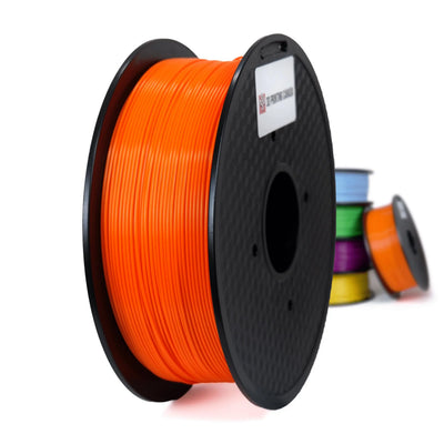 Orange foncé - Filament PLA standard - 1,75 mm, 1 kg