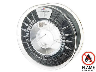 Industrial Grey - Spectrum FlameGuard PLA Filament - 1.75mm, 1kg