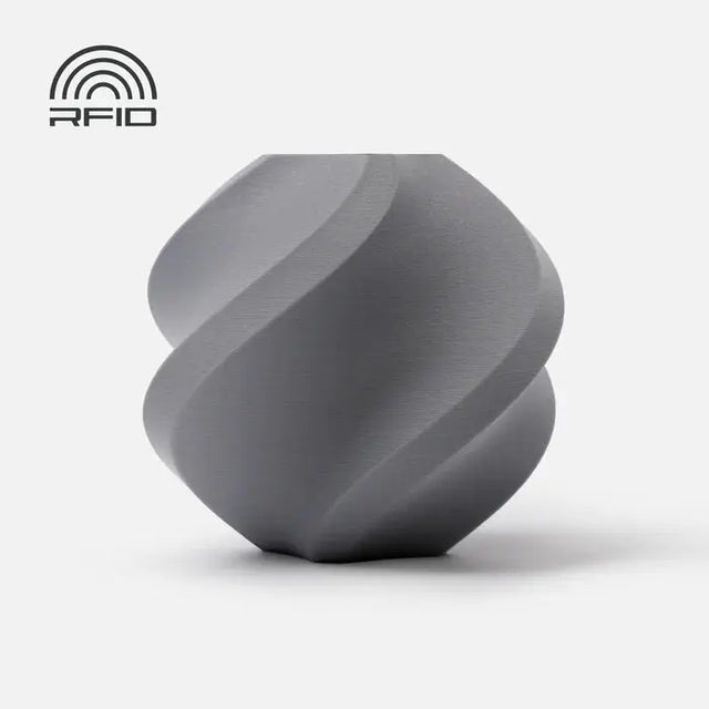 Matte Ash Grey - Bambu Lab PLA Matte Filament - 1.75mm, 1kg Bambu Lab