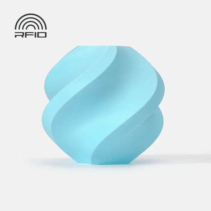 Matte Ice Blue - Bambu Lab PLA Matte Filament - 1.75mm, 1kg - 3D