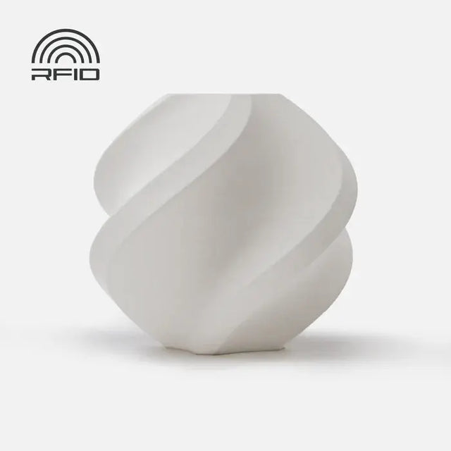 Matte Ivory White - Bambu Lab PLA Matte Filament - 1.75mm, 1kg Bambu Lab
