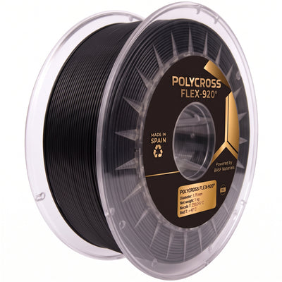 Noir - Filament Sakata Flex-920 - 1,75 mm, 1 kg