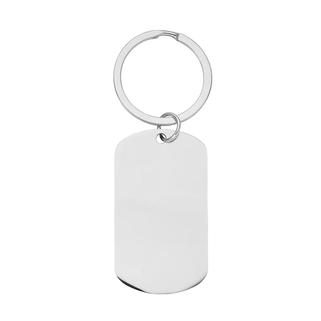 xTool Porte-clés militaire en acier inoxydable (10 pièces)