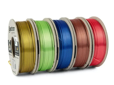 PLA Silk Multi Pack - Filament Spectrum PLA Silk - 1,75 mm, 5 x 0,25 kg