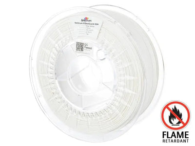 Polar White - Spectrum FlameGuard ASA 275 Filament - 1.75mm, 1kg