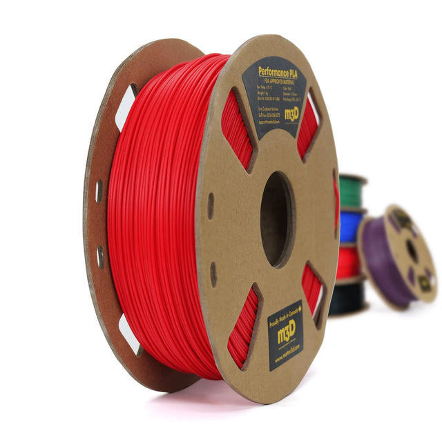 Rouge - Filament Matter3D Performance PLA de 1,75 mm - 1 kg