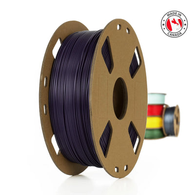 Royal Purple - Filament PLA+ fabriqué au Canada - 1,75 mm, 1 kg