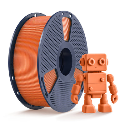 Sunny Orange - Sunlu PETG Filament - 1.75mm, 1kg - w/ Reusable Spool