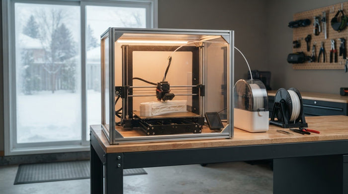 5 ways to reduce warping when printing nylon in a cold garage