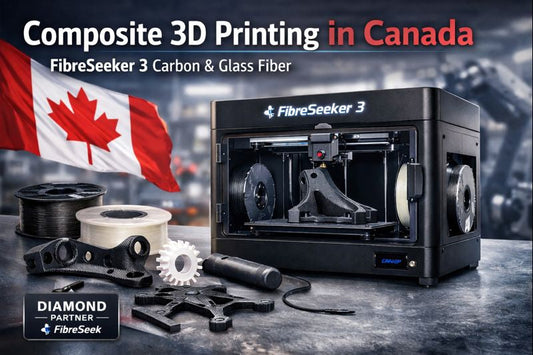 Composite 3D Printing in Canada: FibreSeeker 3 Carbon & Glass Fiber Manufacturing