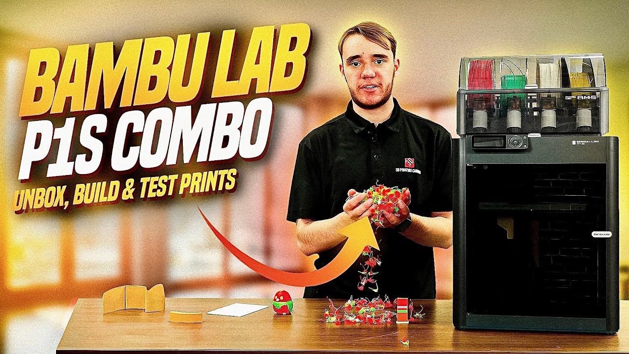 Bambu Lab P1S Combo Review: Unboxing, Setup, and Test Prints - 3D