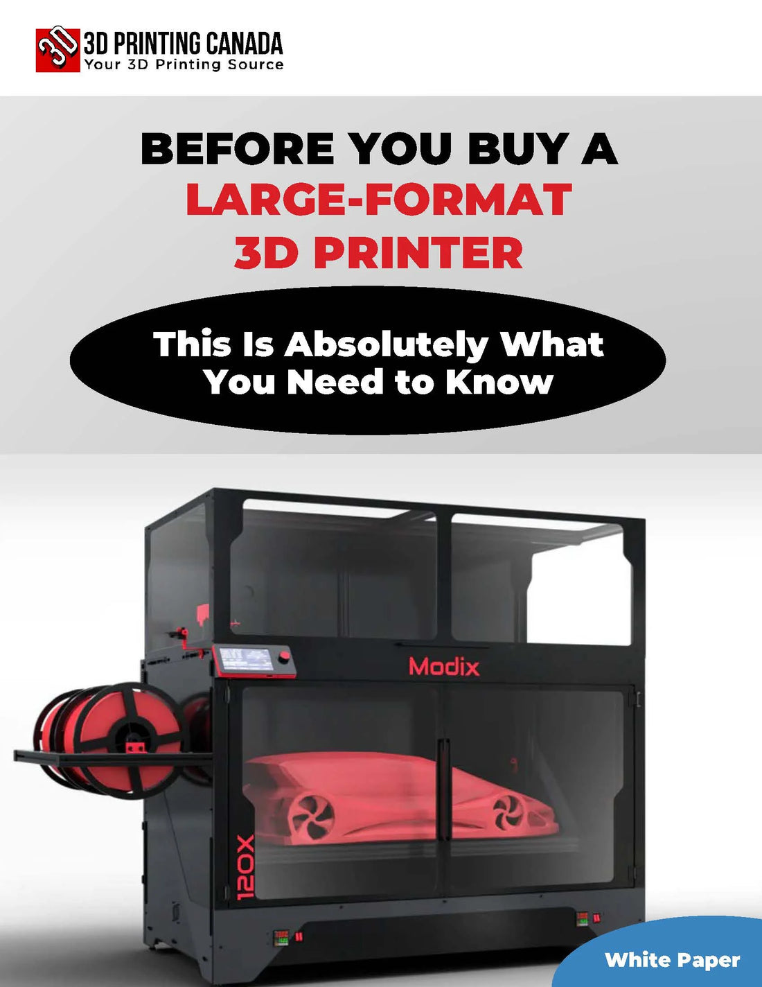 Whitepaper: Before You Buy A Large-Format 3D Printer