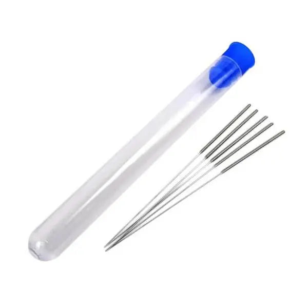 Buse 0,3 mm pour nettoyage - Aiguille en acier inoxydable - Lot de 5
