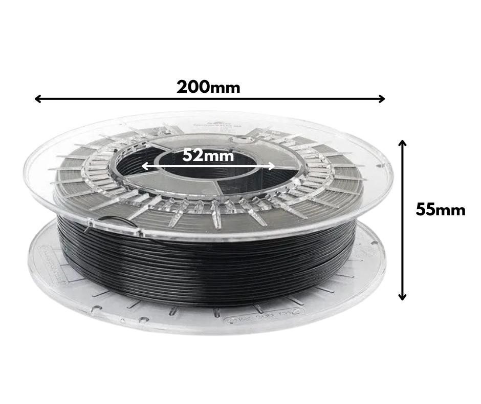 Or clair - Filament de paillettes PLA Spectrum 1,75 mm - 0,5 kg