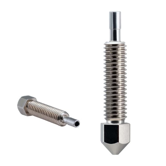 Micro Swiss Brass Plated Wear Resistant Nozzle for FlowTech™ Hotend - 0.4mm