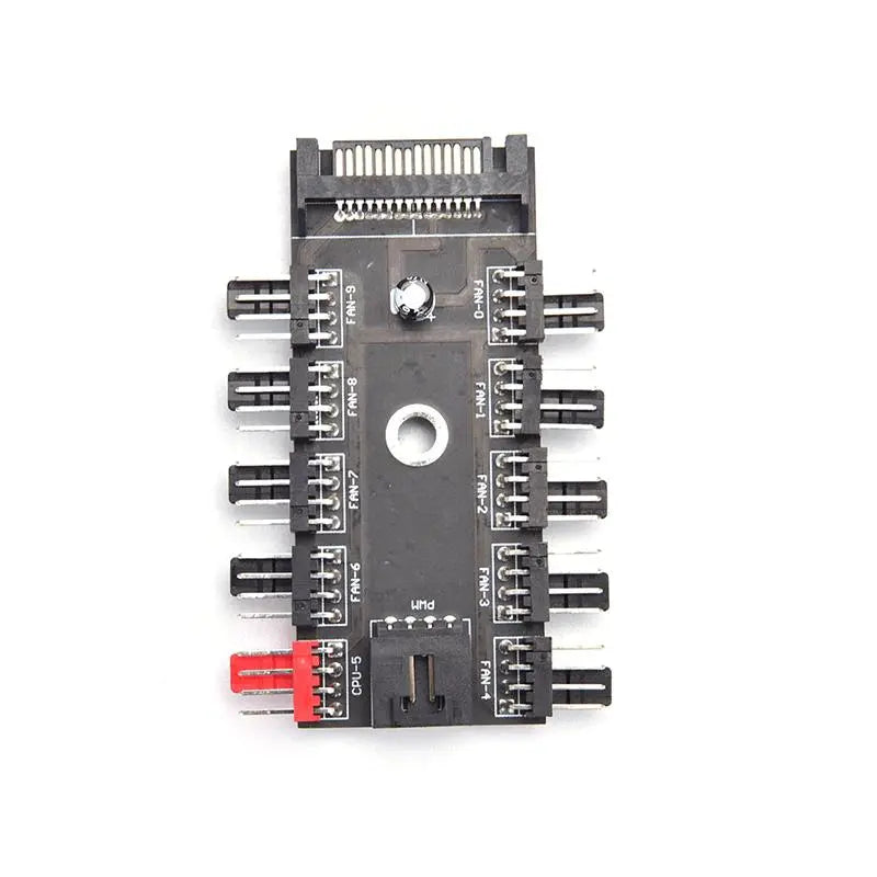 10 Port Fan Speed Controller with SATA Power