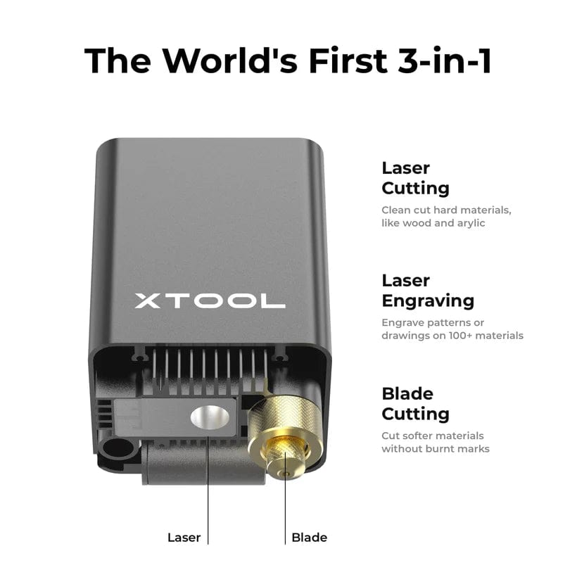 xTool M1 10W Smart Laser Engraver and Vinyl Cutter