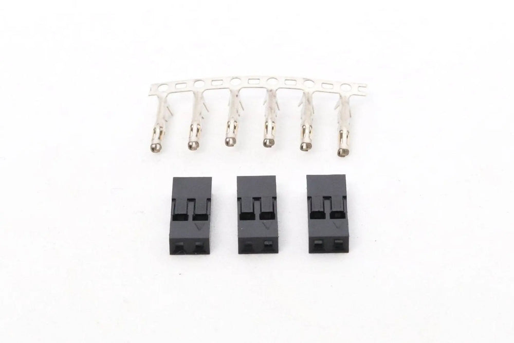 Connecteur femelle Dupont à 2 broches - lot de 10