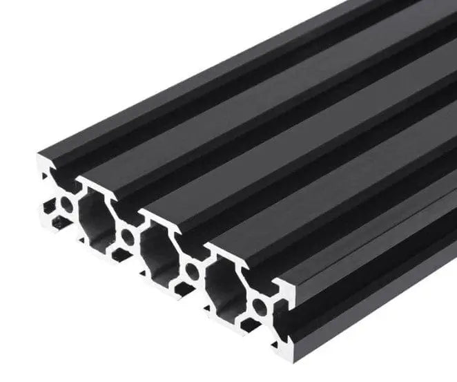 2080 V-Slot Extrusion Série 20 - 20mm X 80mm X 2.5m - Noir