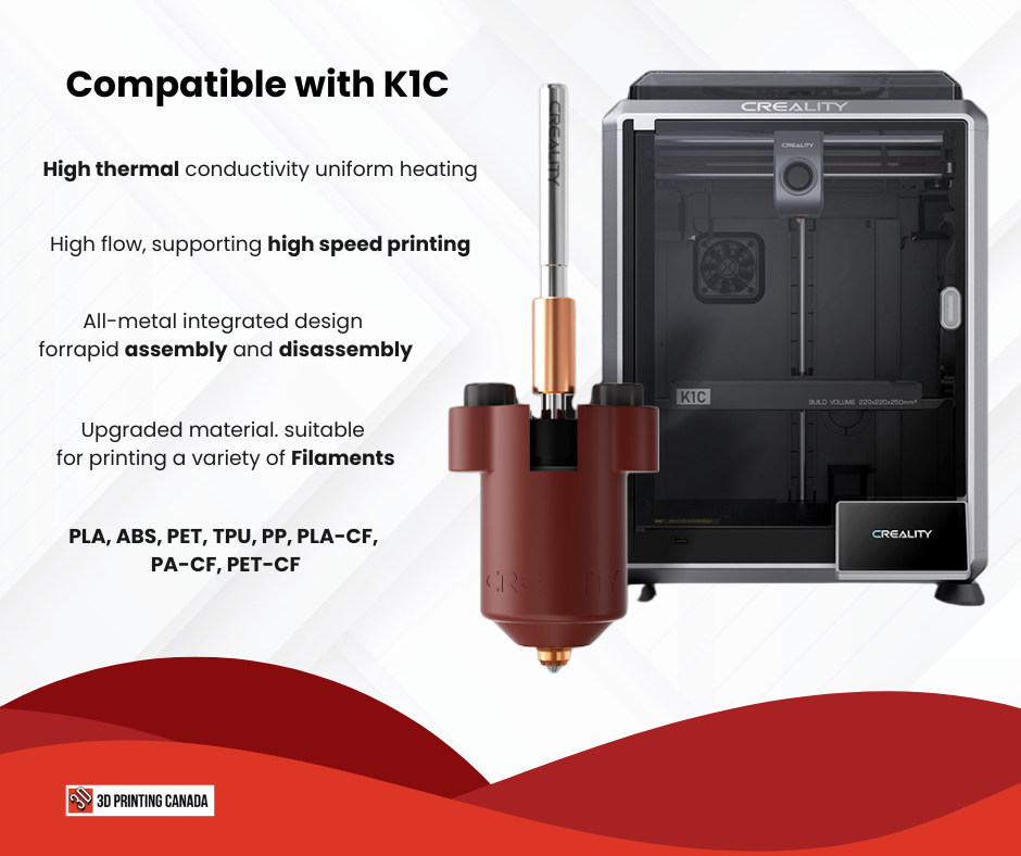 Official Creality K1C Hotend Kit