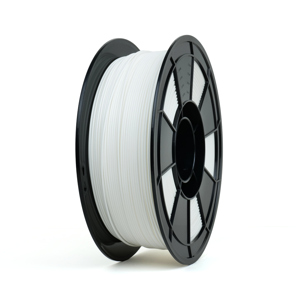 White - Canadian-made HTPLA Filament - 1.75mm, 1kg 3D Printing Canada