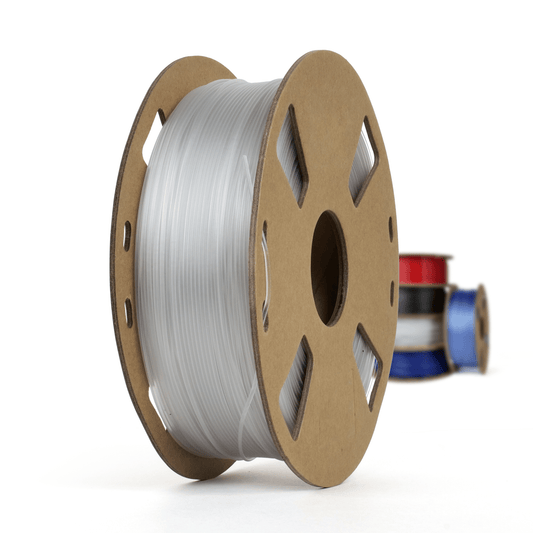Natural/Transparent - Canadian-made PETG+ Filament - 1.75mm, 1 kg