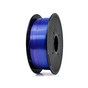 Purple/Yellow/Blue - Tri-Color Standard PLA Silk Filament - 1.75mm, 1kg
