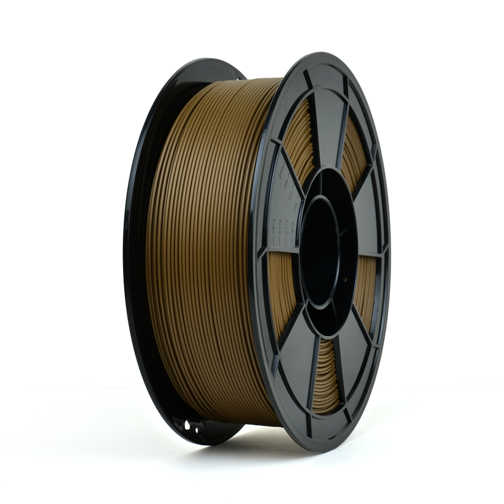Natural - Canadian-made Wood Fill PLA Filament - 1.75mm, 1kg 3D Printing Canada