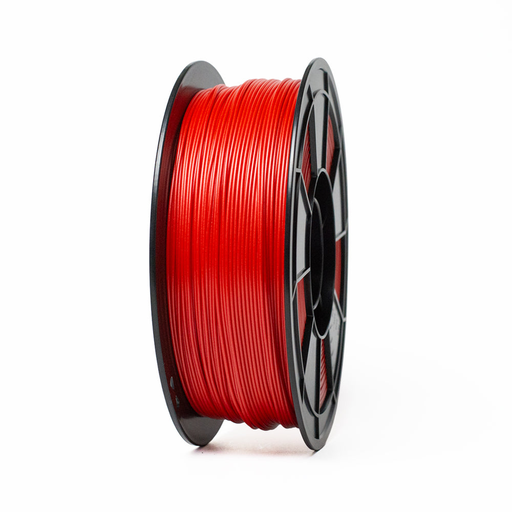 Metallic Red - Canadian-made Metallic PLA Filament - 1.75mm, 1kg 3D Printing Canada