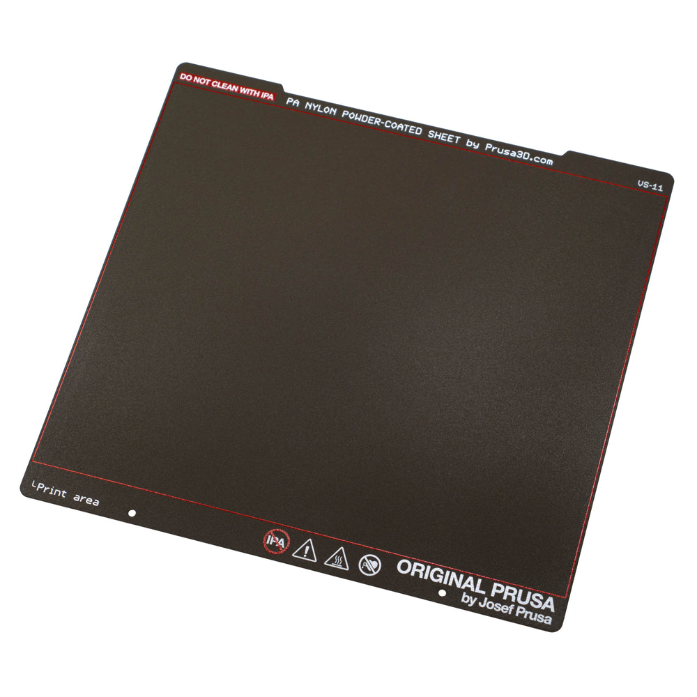 Prusa PA Nylon Powder-Coated Print Sheet Prusa