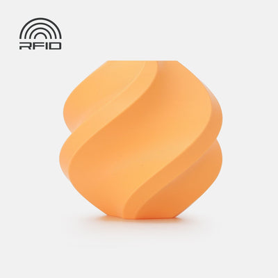 Apricot - Bambu Lab PLA PURE Filament with Spool - 1.75mm, 1kg