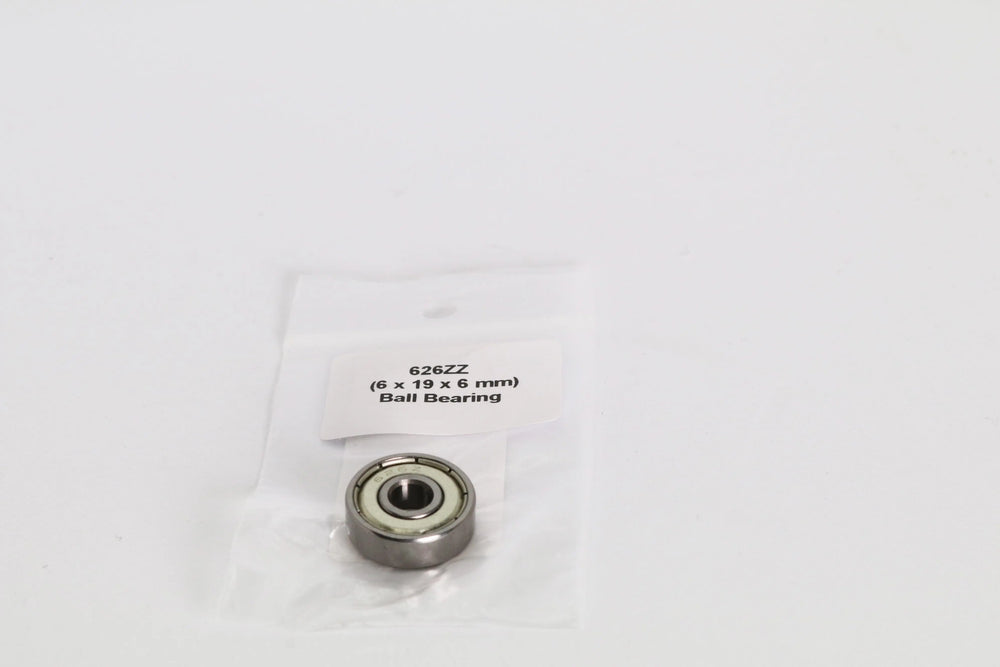 Roulement à billes 626ZZ (6 x 19 x 6 mm)