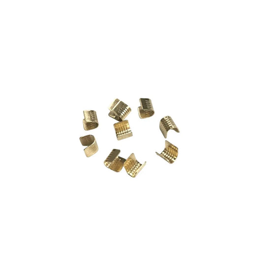 6mm Brass Bushing Ferrule for GT2-6 Belts - 10 Pack