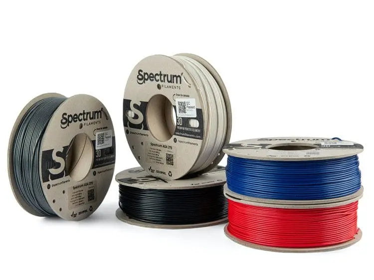 ASA 275 Multi Pack - 1.75mm Spectrum ASA 275 Filament - 5 x 0.25 kg