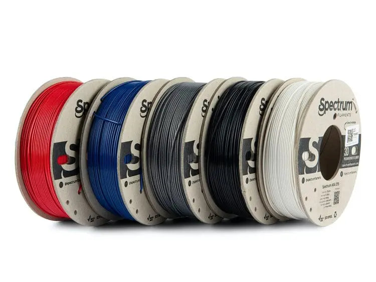 ASA 275 Multi Pack - 1.75mm Spectrum ASA 275 Filament - 5 x 0.25 kg