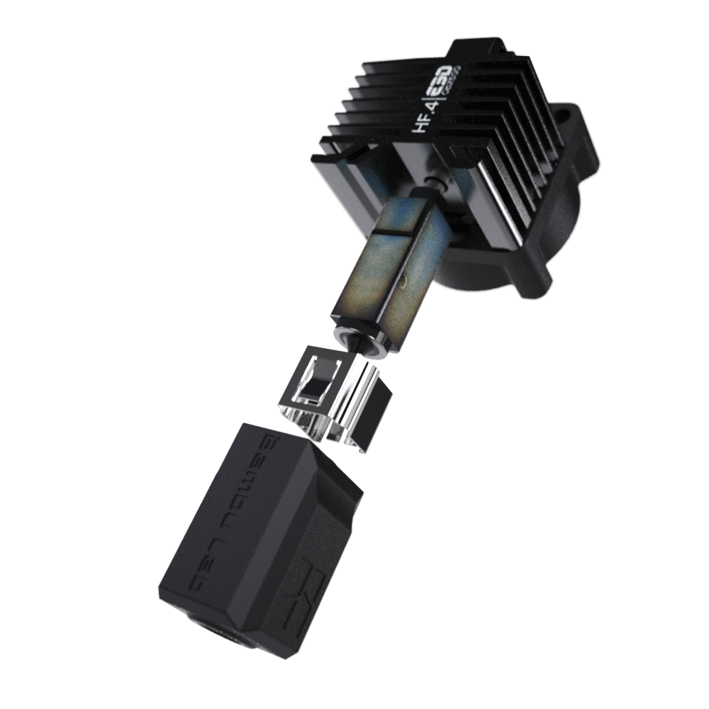 E3D High Flow ObXiDian® 500 Complete HotEnd for Bambu Lab P1P/P1S 3D Printing Canada