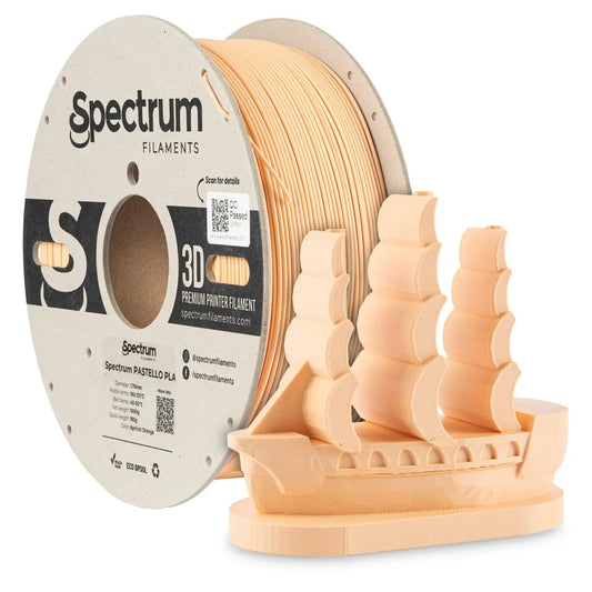 Apricot Orange - 1.75mm Spectrum Pastello PLA - 1 kg