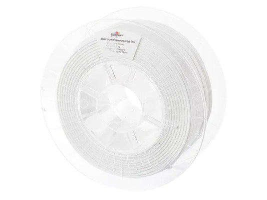 Arctic White - Spectrum PLA Pro Filament - 1.75mm, 1kg