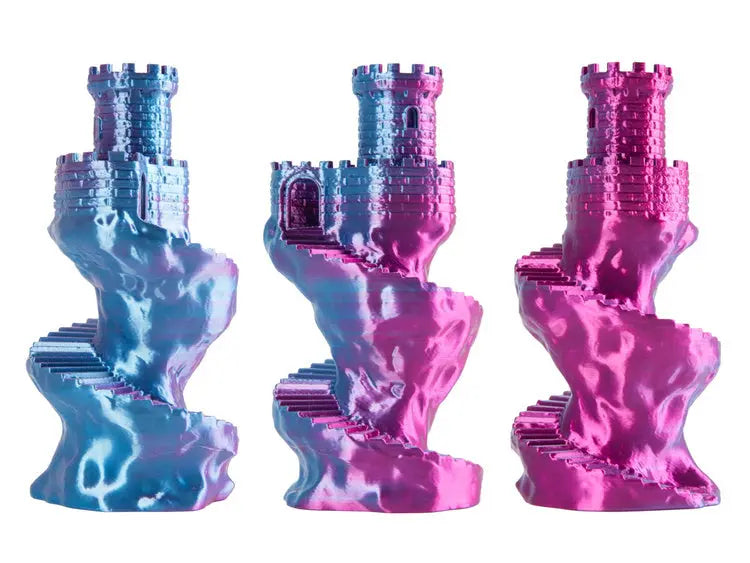 Aurora Bloom - Spectrum PLA Magic SILK Filament - 1.75mm, 1kg Spectrum Filaments