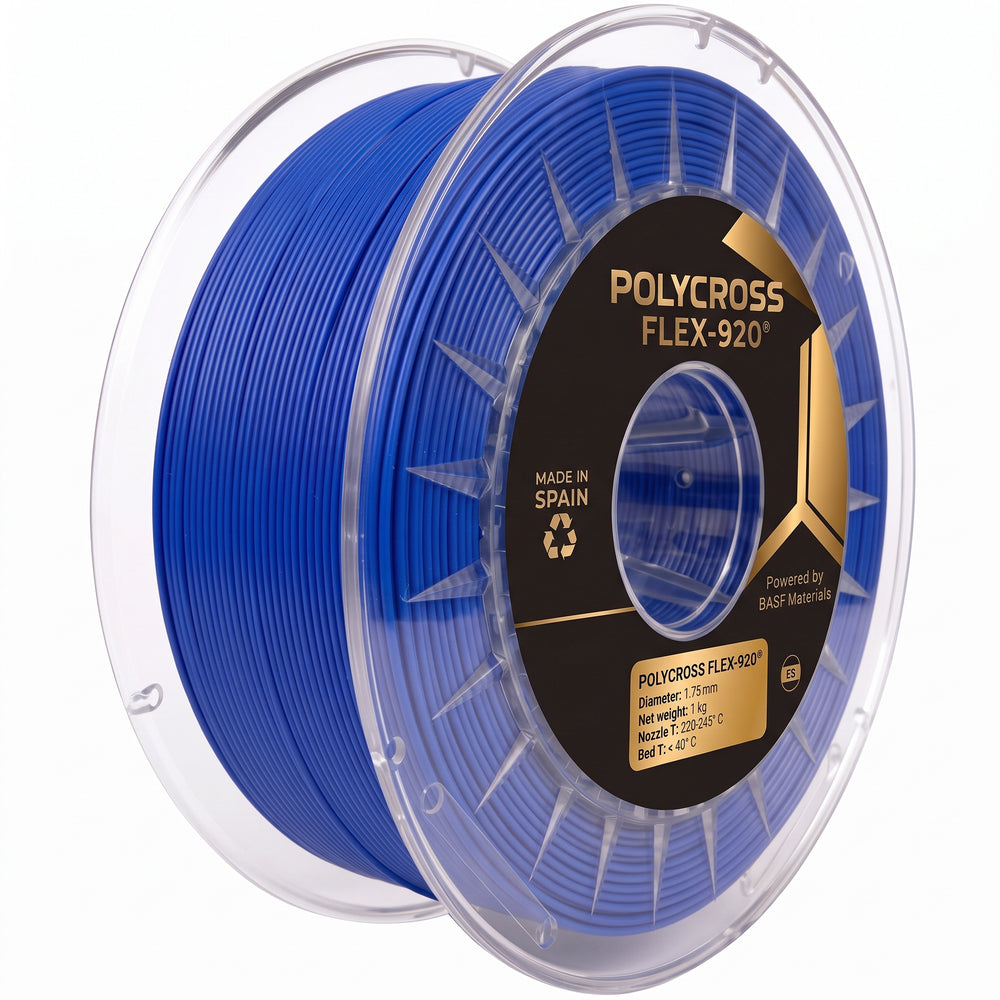 Blue - Sakata Flex-920 Filament - 1.75mm, 1kg Sakata