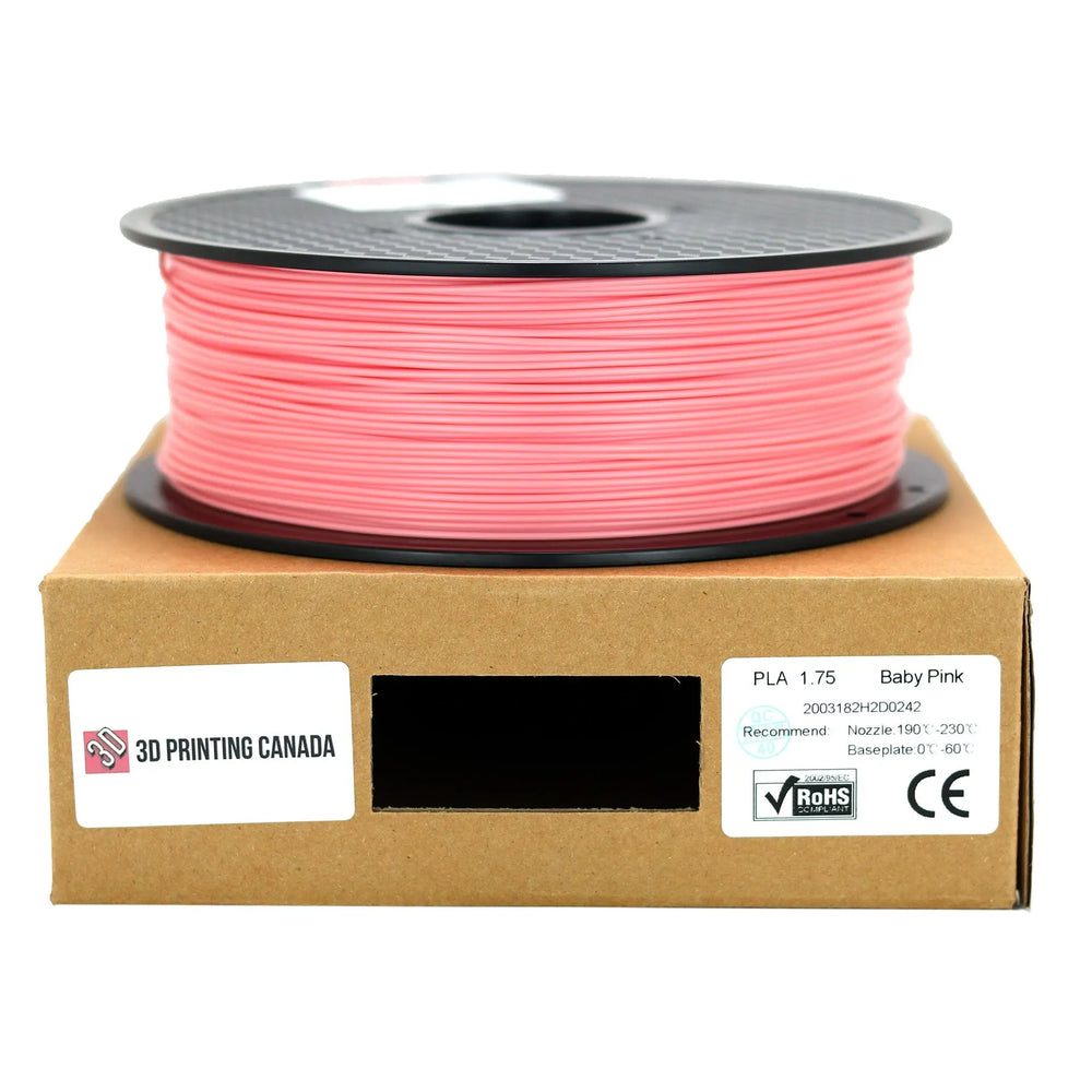 Rose bébé - Filament PLA standard - 1,75 mm, 1 kg 