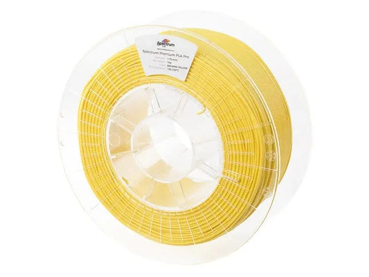 Bahama Yellow - Spectrum PLA Pro Filament - 1.75mm, 1kg