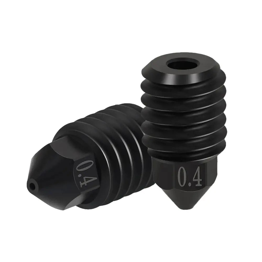 Buse en acier trempé compatible Bambu Lab TZ2.0 - Filament de 1,75 mm - 0,4 mm