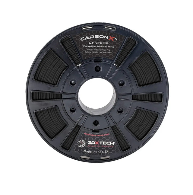 Noir - Filament 3DXTech CarbonX™ CF PETG 1.75 mm - 0,75 kg
