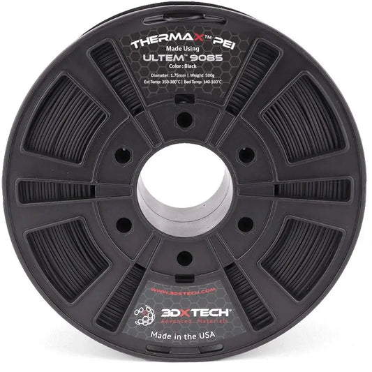 Noir - Filament 3DXTech ThermaX™ PEI 9085 1,75 mm - 0,5 kg